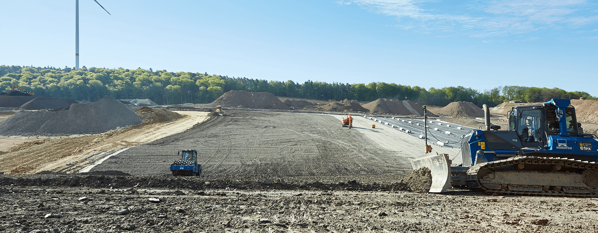 New landfill on old landfill site